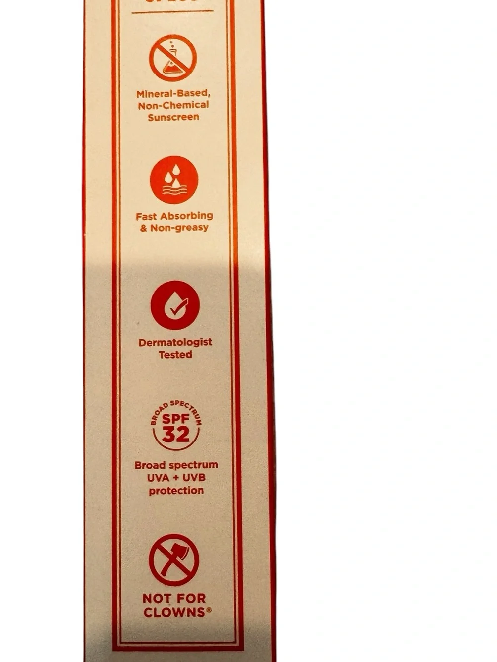 Duke Cannon Daily Defense Face Lotion SPF 32 - Orange